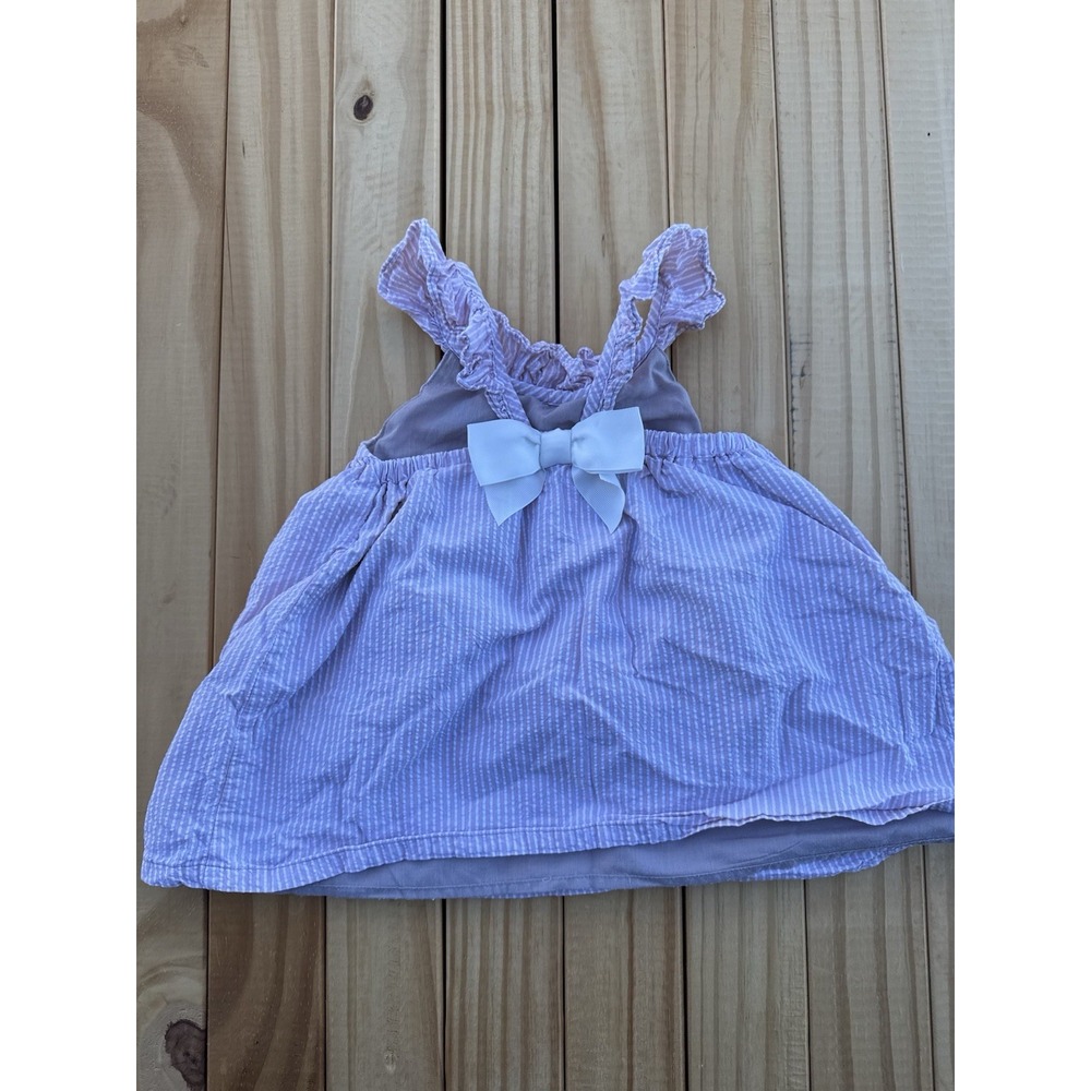 Catherine Malandrino Toddler Girl Striped Sundress 3t Embroidered Flowers - Picture 8 of 13
